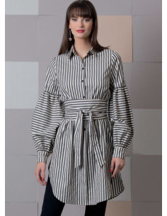 Top en ceintuur patroon - Vogue 9299