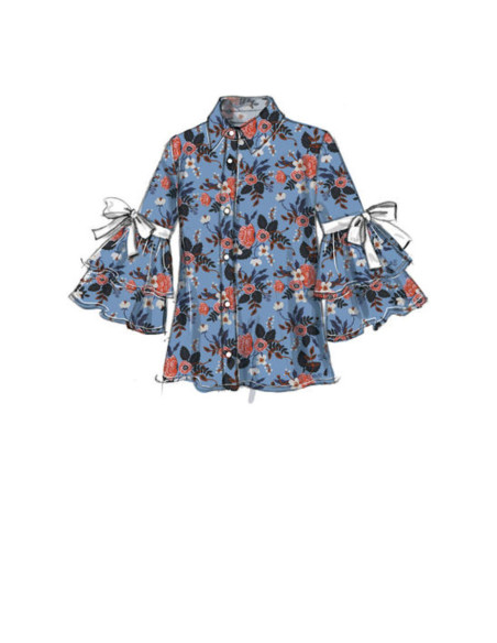 Top en ceintuur patroon - Vogue 9299