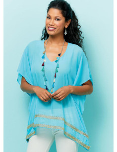 Bovenstuk, tuniek en kaftan patroon - Butterick 6559 2