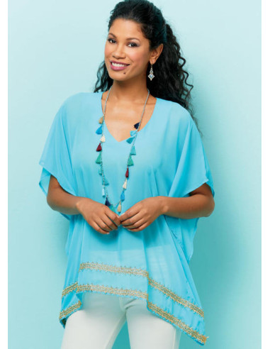 Bovenstuk, tuniek en kaftan patroon - Butterick 6559