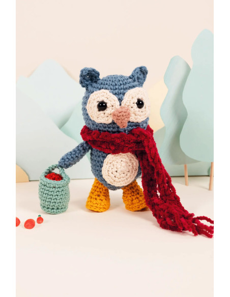 Amigurumi-kit - Uil in de moestuin