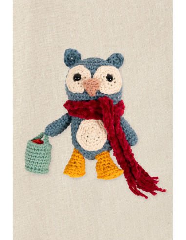 Amigurumi-kit - Uil in de moestuin