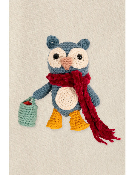 Amigurumi-kit - Uil in de moestuin