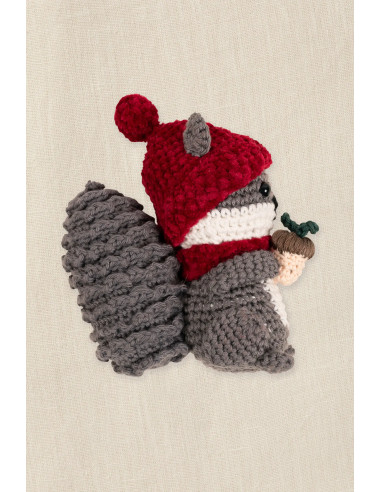 Amigurumi-kit - Gulzige eekhoorn