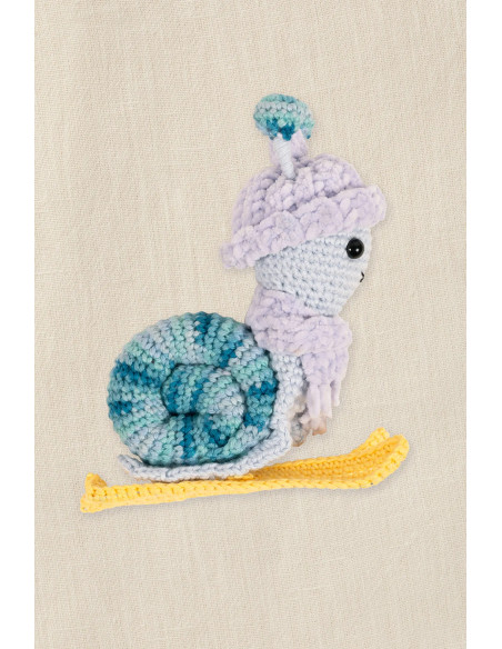 Amigurumi-kit - Skiër slak