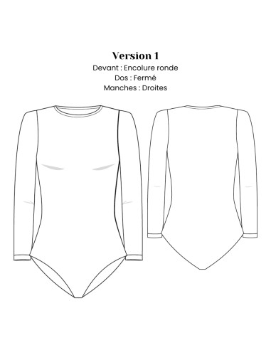 Body patroon - Sora - Lise Tailor