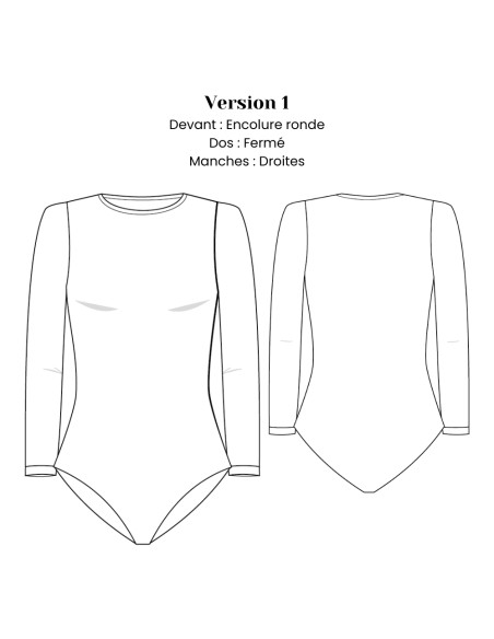 Body patroon - Sora - Lise Tailor