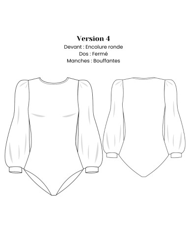 Body patroon - Sora - Lise Tailor