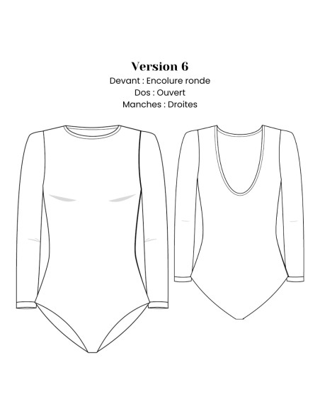 Body patroon - Sora - Lise Tailor