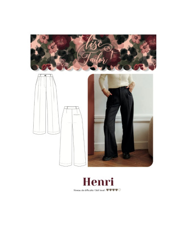 Broekpatroon - Henri - Lise Tailor