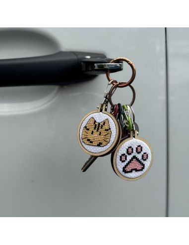 Mini borduurpakket kruissteek - Gemaakt voor elkaar!