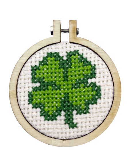 Mini borduurpakket kruissteek - Veel succes!