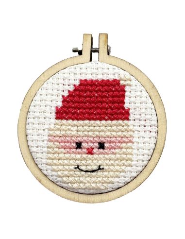 Mini borduurpakket kruissteek - Ho Ho Ho!