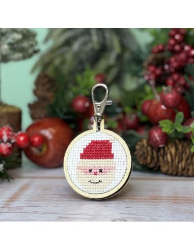 Mini borduurpakket kruissteek - Ho Ho Ho!