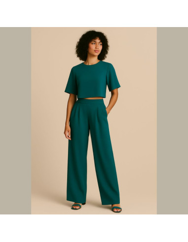 Crêpe Georgette-stof - Pauw