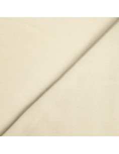 Zware viscose twill stof - Ecru
