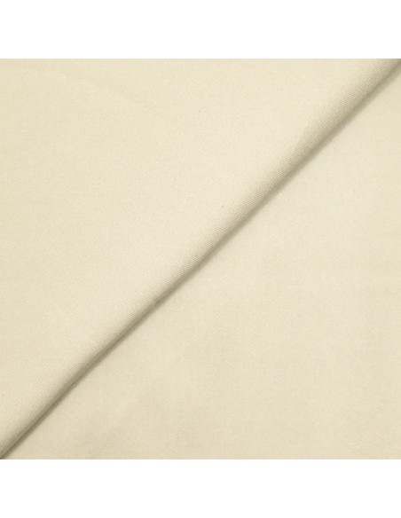 Zware viscose twill stof - Ecru
