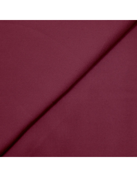 Zware viscose twill stof - Bordeaux