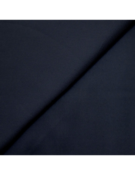 Zware viscose keperstof - Marineblauw