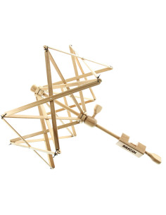 Houten garenhaspel met klem van Rascol 2