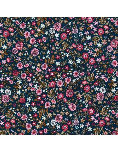 Gedrukt fluweelstof - Barjay