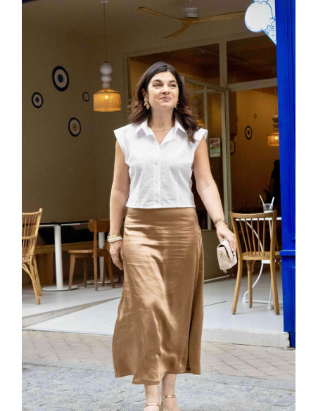 Amy rok patroon - Clématisse patroon