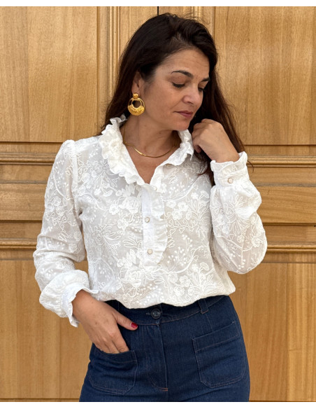 Albane blouse-jurk patroon - Clématisse Pattern