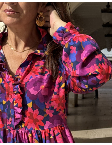 Albane blouse-jurk patroon - Clématisse Pattern