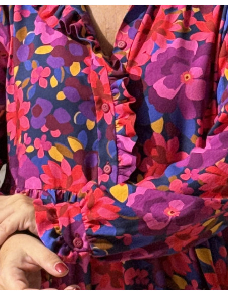 Albane blouse-jurk patroon - Clématisse Pattern