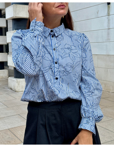 Albane blouse-jurk patroon - Clématisse Pattern