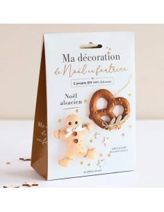 Mijn kerstversiering van vilt: Elzas kerstduo