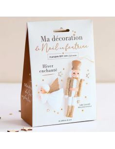 Mijn vilten kerstversiering: Betoverend winterduo