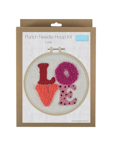 Punch needle kit - Liefde