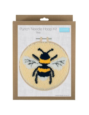 Punch needle kit - Bij