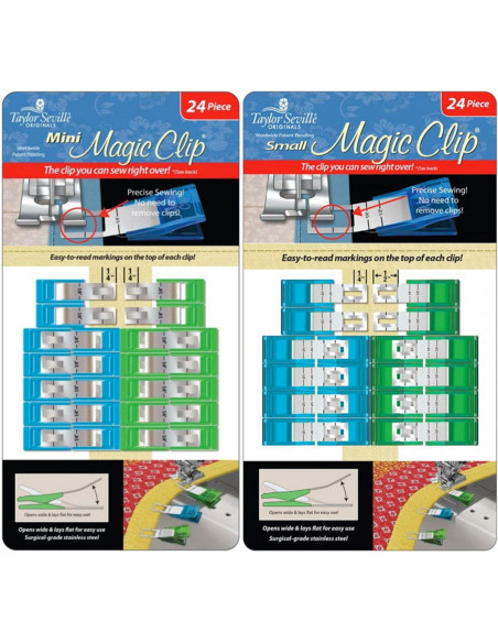 Magische stoffen clips per 24
