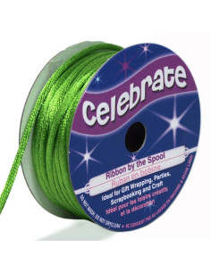Ratstaartkoord Celebrate groen - 2 mm x 10 meter