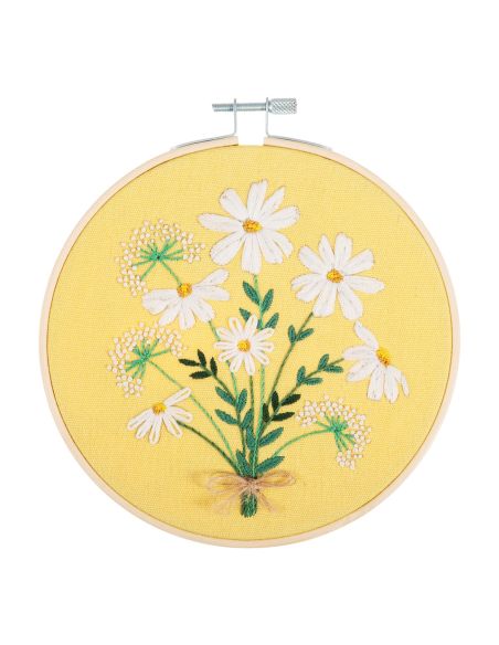 Borduurpakket - Margrieten