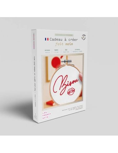 Borduurpakket French'kits - Kusje