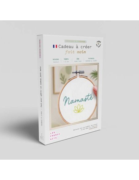 Borduurpakket French'kits - Namaste