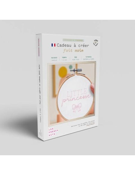 Borduurpakket French'kits - Kleine prinses