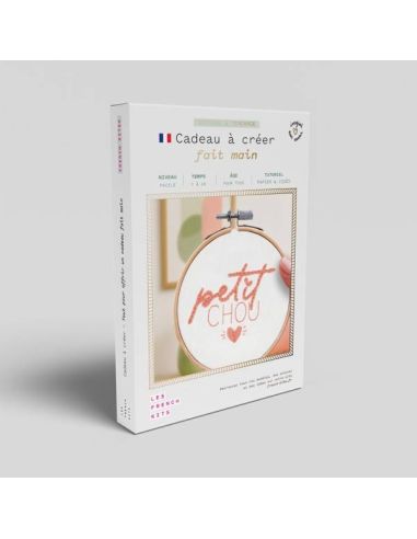 Borduurpakket French'kits - Kleine kool