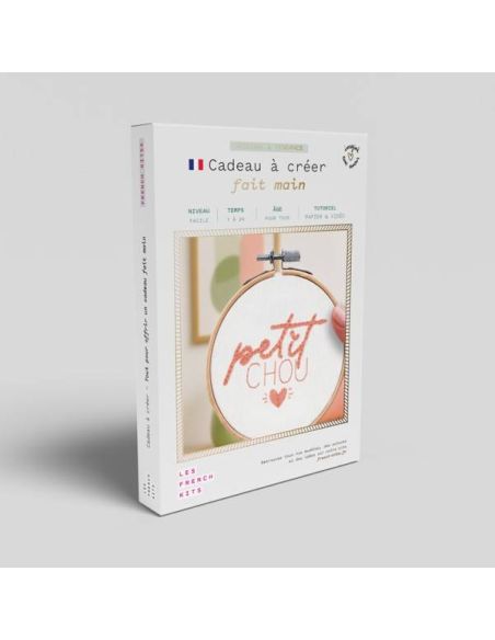Borduurpakket French'kits - Kleine kool