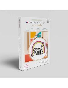 Borduurpakket French'kits - Good vibes 2