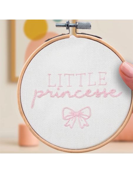Borduurpakket French'kits - Kleine prinses