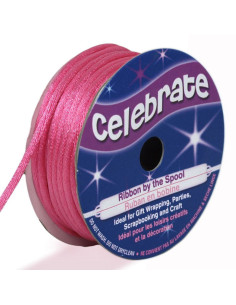 Ratstaartkoord Celebrate felroze - 2 mm x 10 meter