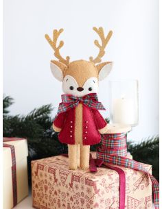 Mijn kerstversiering van vilt - 4 kersthangertjes 2
