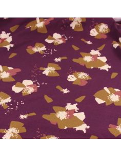 Anémona Mûroise katoenen jersey stof - Églantine & Zoé