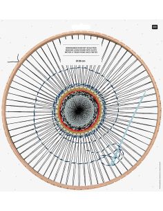 Rond weefgetouw met sleuven 29cm