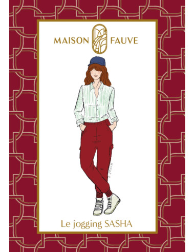 Joggingpatroon Sasha - Maison Fauve