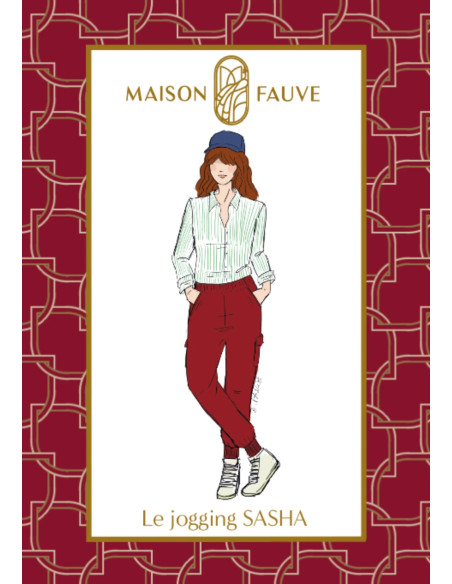 Joggingpatroon Sasha - Maison Fauve